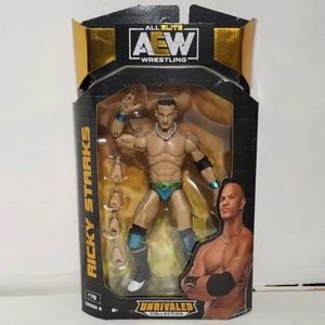 Jazwares AEW Unrivaled Series 9 #75 Ricky Starks 10.5 in Action Figure
